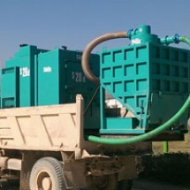 vacuum-loader وکیوم لودر یا مکنده کامیونی صنایع سیمان 