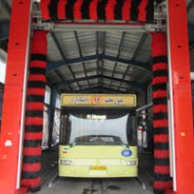 automatic car washes bus اتوبوس شوی مکانیزه