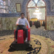 sweeper machine نظافت مساجد و اماکن مذهبی 