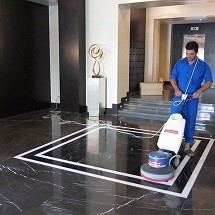 wax floors in commercial واکس کف در مراکز تجاری