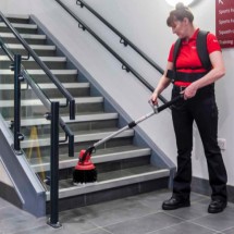 stairs washing شستشوی راه پله ها