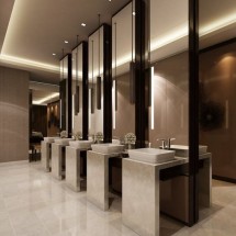 cleaning restroom شستشوی سرویس بهداشتی با اسپری مکش