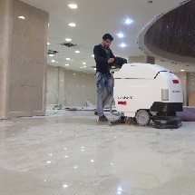 nobac scrubber dryer hotel cleaning نظافت هتل با اسکرابر آنتی باکتریال