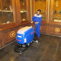 museum cleaning نظافت موزه با اسکرابر و جاروبرقی